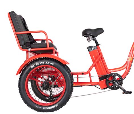 50-70 km Distance de conduite 48V 1000W 50KM/H 3 roues Tricycle électrique pour passagers et fret