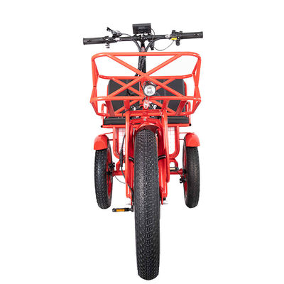 50-70 km Distance de conduite 48V 1000W 50KM/H 3 roues Tricycle électrique pour passagers et fret