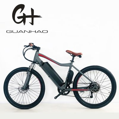 26 &quot; 21 Vitesse 48V 500W 14AH batterie au lithium OEM Ébicycle personnalisé vélo électrique de montagne