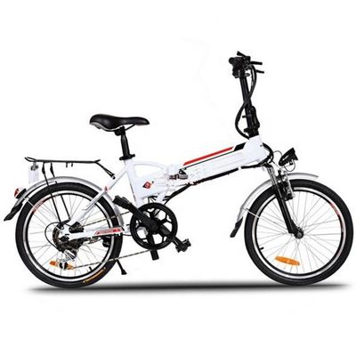 Mini vélo pliant de 16 pouces avec moteur 24V 250W et engrenages à batterie au lithium 10AH à vitesse unique