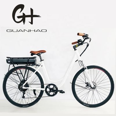 48V 14AH batterie au lithium 7 vitesses cadre en aluminium vélo électrique 700C 500W