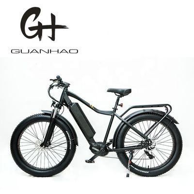 500 watts 17AH batterie 8Fun Moteur moyen M600 26 &quot; 4.0 pneu de neige Vélo de montagne électrique