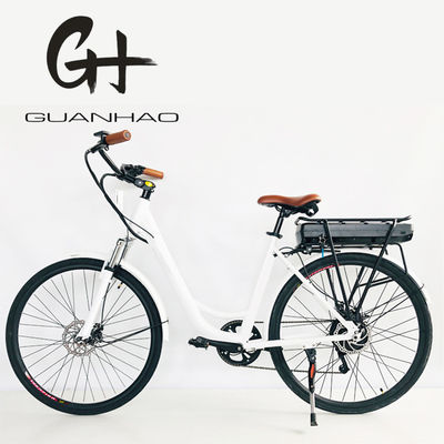 26&quot;*1.95 Kenda pneu 28&quot; 36V350W 28KM/H 14AH batterie au lithium OEM/ODM EN15194 Femmes vélo électrique de ville