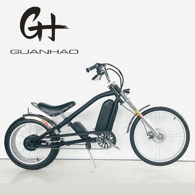 24&quot;-20&quot; 48V500W 40KM/H Chopper électrique pour adultes à vitesse unique avec pédale ordinaire