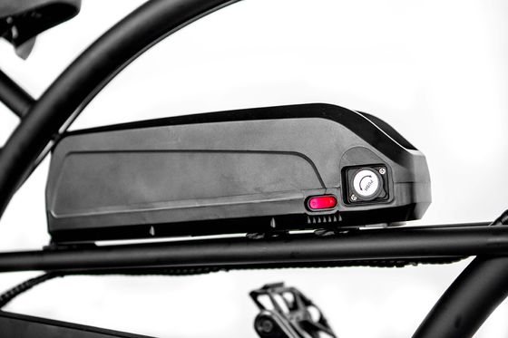 Vélo électrique 24&quot;x3.0 pneu 1000W 17AH Hi-Ten cadre en acier 50KM/H Shimano Speed Cruiser