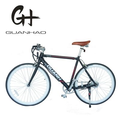 Vélo électrique en aluminium 700C CE EN15194 Certifié 36V 350W Moteur 10,8AH Batterie au lithium cachée