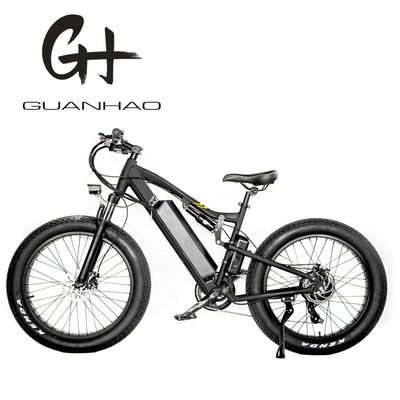 24 pouces de graisse 4.0 pneu 48V 1000W 50KM/H pleine suspension 21AH vélo de montagne électrique vélos électriques