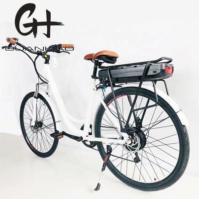 USA USD390 500W 48V 14AH Vélo électrique pour femme avec 7 vitesses et écran LCD