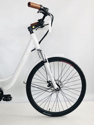 USA USD390 500W 48V 14AH Vélo électrique pour femme avec 7 vitesses et écran LCD