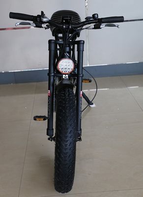 20&quot;*4.0 Vélo de montagne électrique 48V1000W 17AH Lithium Grand pneu Velocité de vélo de neige 50KM/H