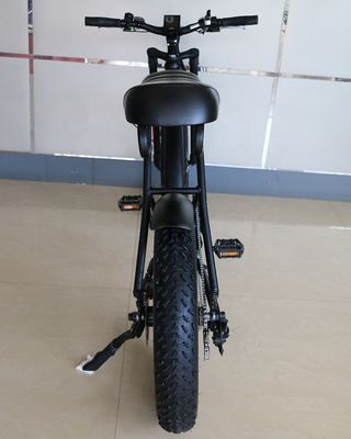 20&quot;*4.0 Vélo de montagne électrique 48V1000W 17AH Lithium Grand pneu Velocité de vélo de neige 50KM/H