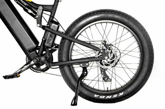 24*4.0&quot; moteur à moyeu arrière vélo de neige électrique 48V100W21AH Lithium pour le plaisir de montagne
