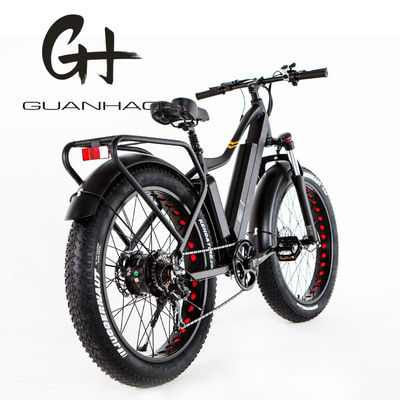 Meilleur vélo électrique à pneus gras de 1000 W 26 &quot; vélo électrique avec batterie de 17Ah