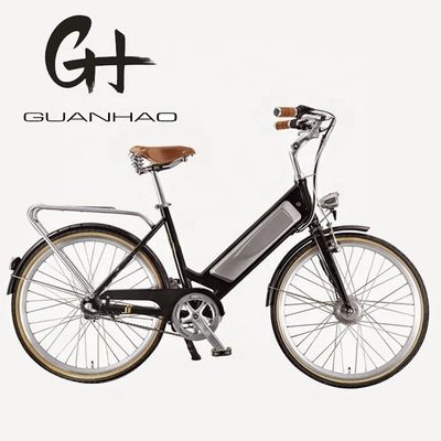 CE EN15194 certifié en aluminium Step Thru 26 &quot;Smart Sensor vélo électrique de ville pour femmes