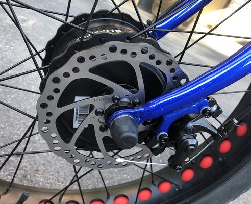 Fréquence Tektro Disque Fréquence 24 pouces Fat Tire Adulte 3 roues 48V1000W Vélo de chargement électrique