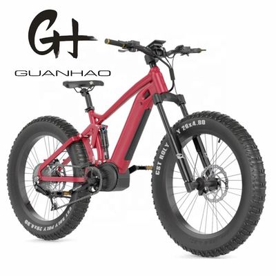 Batterie à tube vers le bas 26 pouces Bafang M620 Moteur moyen 48V 750W 10.5AH CE 45KM/H EBIKE à pneus gras