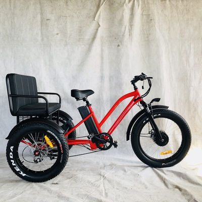Marché américain BAFANG Sensor Tricycles électriques à trois roues et frein à disque hydraulique