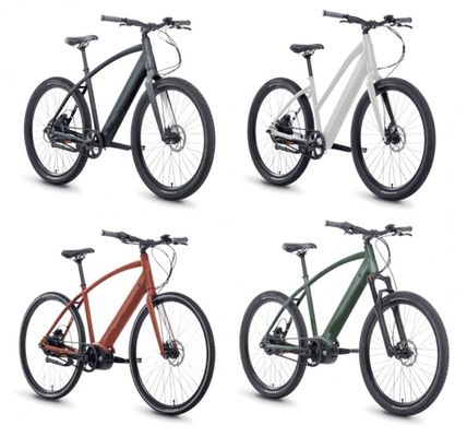 36V 350W EN15194 2007 Vélo électrique à vitesse unique avec batterie au lithium de 10,41AH et PAS