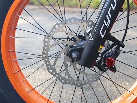 1000W 14AH Cadre à suspension complète 20 &quot;x4.0 Fat Tire Grand pneu plat de neige pneu à disque frein Ebike