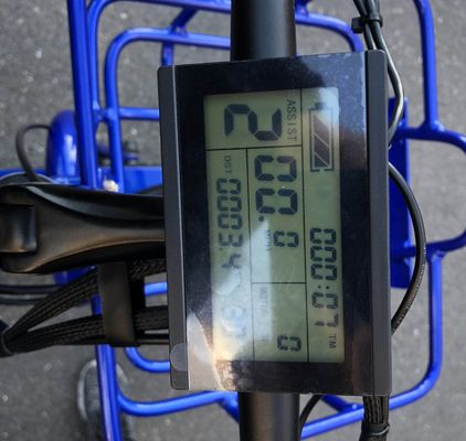 Conduire un tricycle électrique de type électrique 24 &quot;x4.0 pneus gras électrique cargo avec moteur 48V 1000w