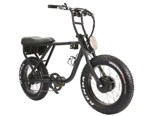 Stylé 20 &quot; 48V 500W roue arrière sans brosse moteur 4.0 pneu gras électrique City Chopper vélo