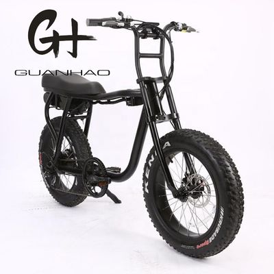 Stylé 20 &quot; 48V 500W roue arrière sans brosse moteur 4.0 pneu gras électrique City Chopper vélo