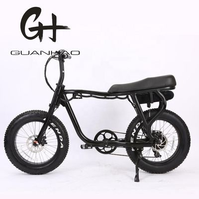 Stylé 20 &quot; 48V 500W roue arrière sans brosse moteur 4.0 pneu gras électrique City Chopper vélo