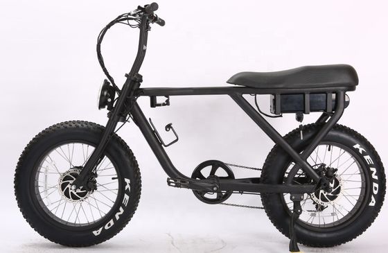 Stylé 20 &quot; 48V 500W roue arrière sans brosse moteur 4.0 pneu gras électrique City Chopper vélo