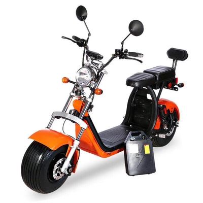 Citycoco Bike Scooter à pneus gras électrique Moped avec moteur à moyeu arrière 60V 2000w 12 &quot;Taille de roue