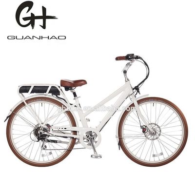 Fabriqué 28 pouces City Ebike Style vélo électrique avec batterie en aluminium