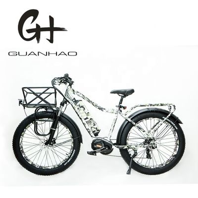 Disque de freinage 26 pouces 1000W vélo de montagne électrique avec batterie 17AH et moteur BaFang M620