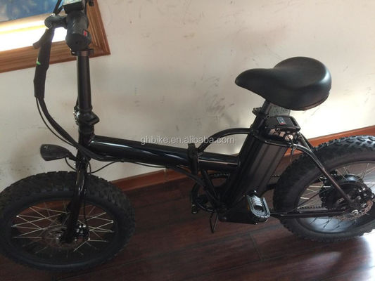 10.5 AH Capacité de la batterie 500W pneu pliant de graisse pliable vélo électrique E vélo vélo