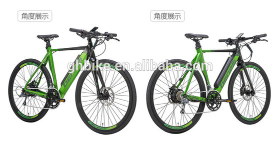 Véhicule électrique certifié CE de 200W avec roues 700C et freewheel à vitesse unique