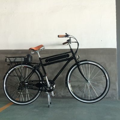 Le centre d'aluminium 28 pouces 36V 15AH Cargo Tradition Vintage Classic Hommes 250W PAS vélo électrique