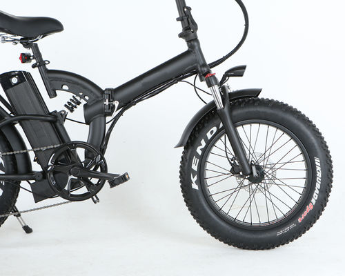 48V 14Ah batterie au lithium Samsung 7 vitesse 750W 20&quot; 4.0 cadre de suspension complète vélo électrique pliable