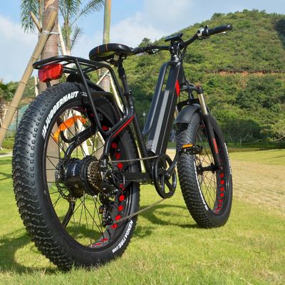 26&quot; A2B MOTAN 450 P7 500W/750W/1000W 17AH Fat Tire Neige montagne électrique Neige vélo électrique