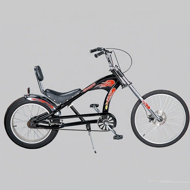 Poids brut 25,0 KG 24-20 &quot; Single Speed Adult Chopper Bike avec fourchette en acier de l'OEM