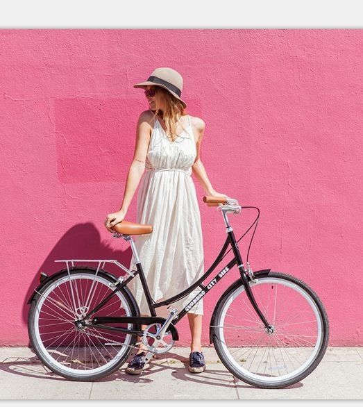 28 pouces en aluminium V Brake City Bike pour les personnes âgées