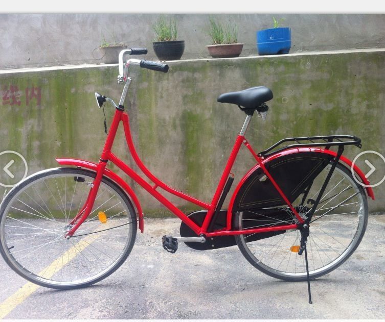 Alloy d'aluminium V frein Old Man City Bike Design classique vintage avec cadre en acier