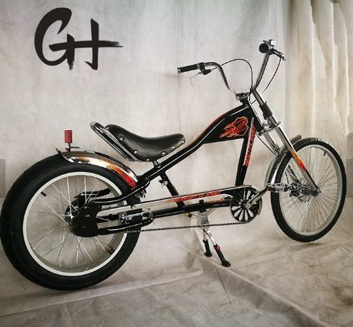 2020 24 &quot;-20&quot; Single Speed OEM/ODM Fabriqué en gros adultes CE Chopper vélo avec fourchette en aluminium