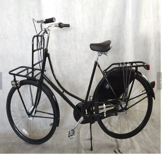 28 &quot; 3 vitesses Femmes Néerlandaises Vélo Noir Couleur Classique Femmes Hollande Vélo Oma Femmes Vélos