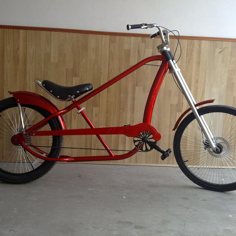 Cadre en acier 27 vitesses Homme double disque de frein Chopper vélo pour le cyclisme léger