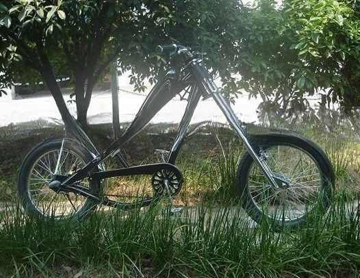 Matériau de la jante en acier Vélo de chopper de 20 pouces avec dérailleur de moyeu à 3 vitesses interne et plus