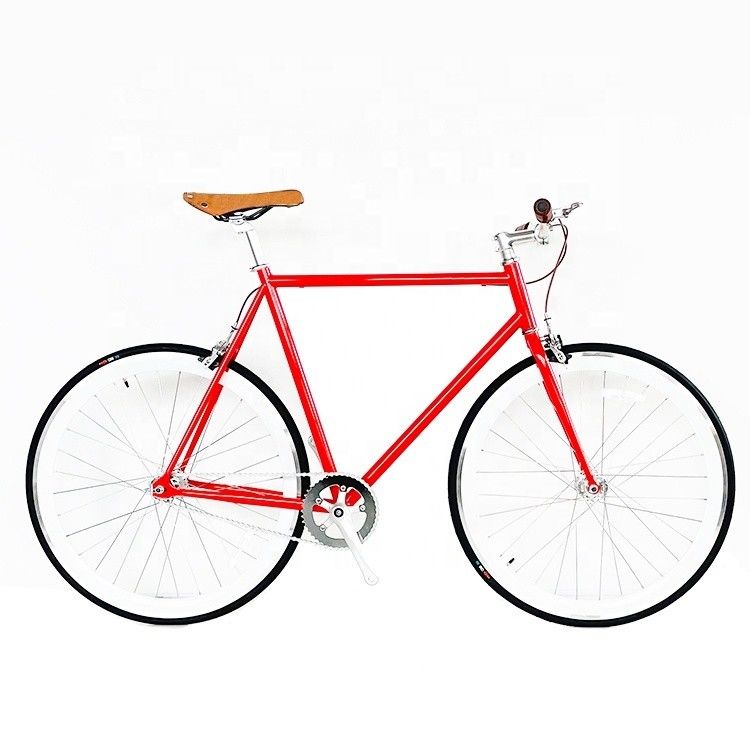 USA OEM Sport Fixie Bikes avec des moyeux de roulement scellés et un cadre en acier Hi-Ten coloré