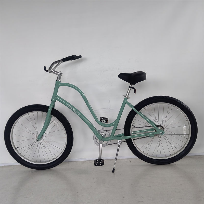 26 pouces de vélo de croisière de plage avec un cadre en alliage d'aluminium et un seul engrenage
