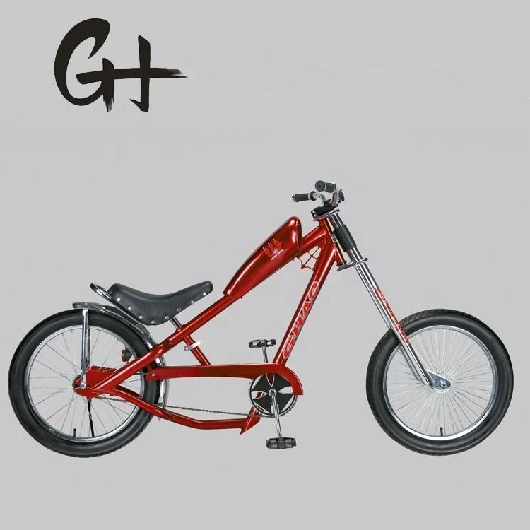 20&quot; OEM CE cadre en acier à vitesse unique American Chopper Bike avec pédale ordinaire