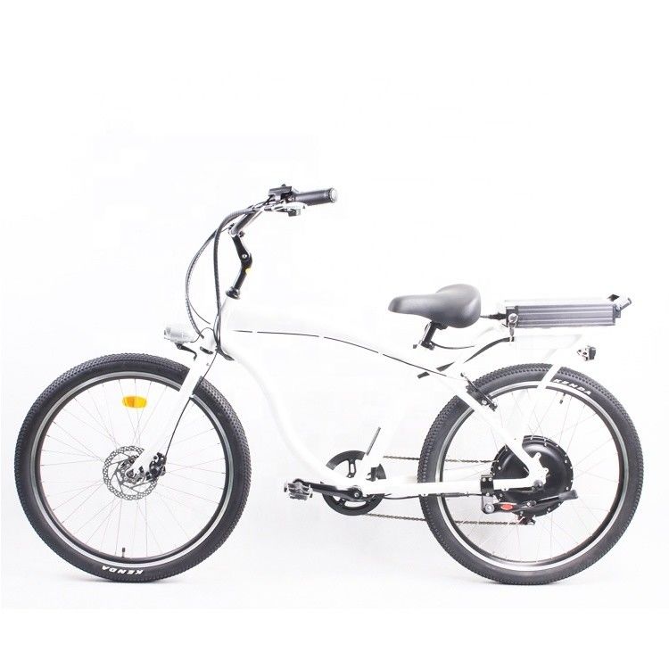 Vélo électrique à grande vitesse de 26 pouces avec moteur de 1000W et batterie au lithium de 48V 14Ah