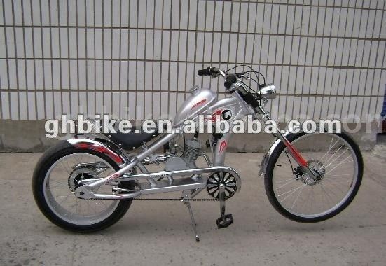 Améliorez votre vélo de chopper avec un vélo à moteur à essence de 24 pouces et un poids brillant de 35 kg