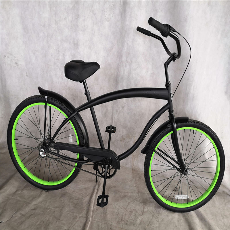 États-Unis populaire 3 vitesses adultes Hommes Beach Cruiser vélo 26 pouces Longueur 1,8 m