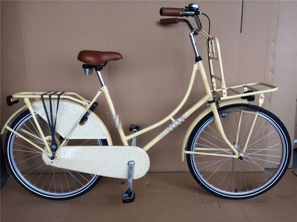 28&quot; taille de roue fourchette en aluminium traditionnelle ancienne dame néerlandaise OMA vélo vélo lourd